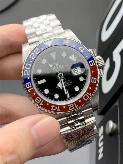 spot fake rolex gmt master ii|clean factory rolex gmt.